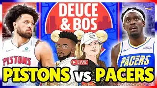 Pistons Look For 30TH Win vs Pacers! | LIVE REACTION!