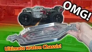 ULTIMATE Arrma Kraton HD Chassis + Shock Towers From Just Bash It RC (Made in USA)