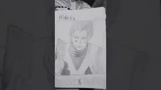 Free hand sketch of Hisoka #artwork #hunterxhunter #hisoka #anime #sketch #journal #animeart