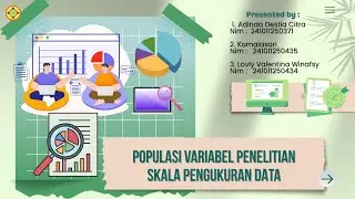 Statistika Deskriptif - Populasi Variabel Penelitian & Skala Pengukuran Data