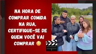 Na hora de comprar comida na rua, certifique-se de quem você vai comprar 😳