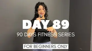 Day89: Full body circuit training with free weights for beginners at the gym