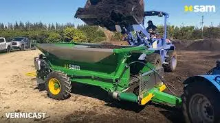 SAM Orchard Spreader doing the mahi