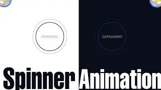 Spinner Animation | HTML and CSS Tutorial💡⏳⏳✔️