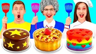 אני נגד סבתא אתגר בישול | רעיונות מטורפים לבשל