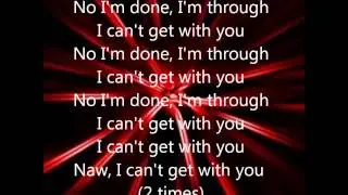 Cant Get With You lyrics tedashii