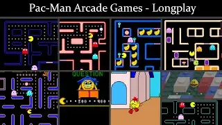 Pac-Man Arcade Games - Longplay