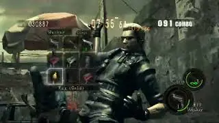 Resident Evil 5 Mercenaries Reunion Public Assembly Duo 1015k Chris HM & Wesker STARS
