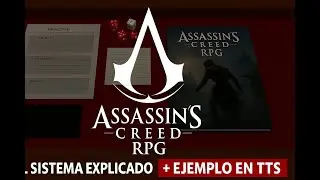 Assassin&rsquo;s Creed RPG explicado con ejemplo en Tabletop Simulator | Sistema, reglas y partida guiada