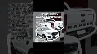 PICK-UP FOR SALE - 2019 FORD RANGER WILDTRAK (Details down below)