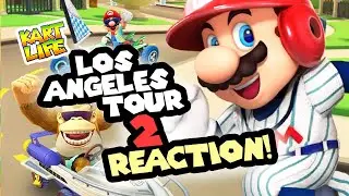 Los Angeles Tour REACTION! (Mario Kart Tour)