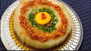 Steamed Winter Melon With Minced Pork Recipe | Joolees Vlog 