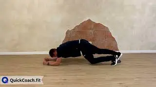 Sliders Single Leg Body Saw | Exercise Demo | Coaching Software | QuickCoach