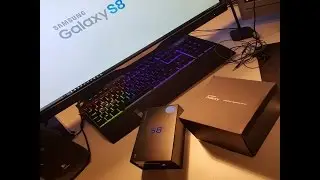 Unboxing the Samsung Galaxy S8 (Artic Silver) + Samsung Amplifier Dock