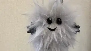 EASY FUR MONSTER DIY / ПРОСТОЙ ДОМОВЕНОК ИЗ МЕХА