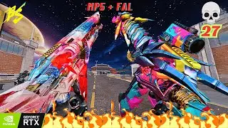 FAL + MP5 & Best Loadout⚡27 KILL HARD LOBBY Blood Strike Gameplay