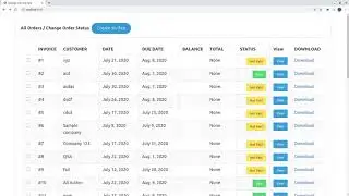 Django Invoice Generator | Promo Video | Free (OSS)