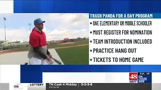 Rocket City Trash Pandas announce Trash Panda for a Day program