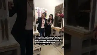 Professor Yun Kang at the Polytechnic Bee Lab Social