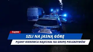 W grupę pielgrzymów wjechał samochód. 10 osób poszkodowanych
