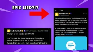 YOU CAN&rsquo;T GET MASTER CHIEF&rsquo;S EXCLUSIVE EDIT STYLE ANYMORE?!?! | Twitter Drama