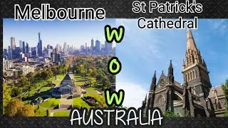 Melbourne, Australia, St. Patrick's Cathedral Catholic Church VLOG