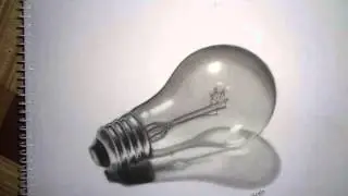 Bulb 3D Drawing