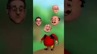 Wrong Head Puzzle | Motu Patlu cartoon #wrongheads #shinchan #Shorts