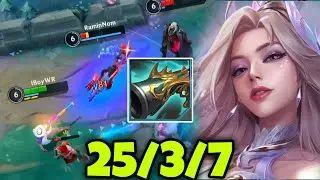 WILD RIFT ADC // THIS CAITLYN CARRY 1V9 WITH THIS OP BUILD AND RUNES GAMEPLAY!