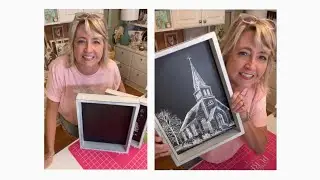 Beautiful Old Country Church Chalkboard Nesting Trays | Magnolia Design Co