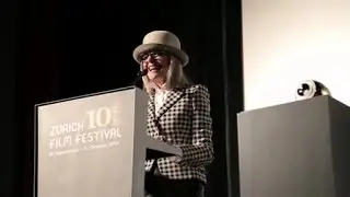 Actress Diane Keaton receives Golden Icon Award at the Zurich Film Festival