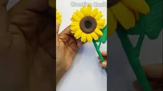 🌻🌻Full tutorial👆👆#shorts #CreativeCraft #short #subscribe #shortvideo #trending #viral#clay #ytshort