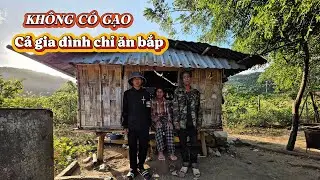 Gia đình nghèo ĐI LÀM CÔNG 4 NGÀY mới có một gùi bắp để ăn || 494