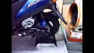 アドレスV125　スーパーチャージャー　ADDRESS V125 supercharger power