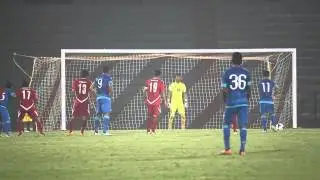 India Vs Nepal - This Is How Kiran Chemjong saves the spot kick taken by Sunil Chhetri.
