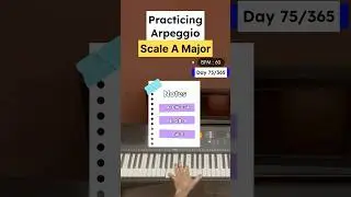 A Major Chord Family Arpeggios Pattern | Piano Journey | Habil Ali | #pianobyHB