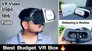 VR Box Unboxing And Review in Hindi 🔥| Cheap and best Vr Headset | Virtual Reality Glasses