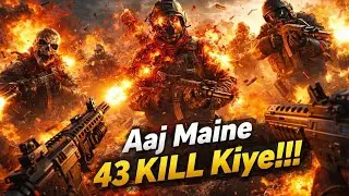 Aaj Maine 43 KILL Kiye 😈 Full Rage Mode Gameplay