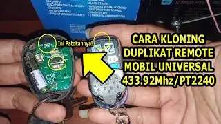 HOW TO DUPLICATE AND CLONE A CAR REMOTE