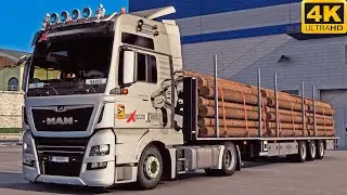 [G29] ETS2 (4K 60FPS) | PROMODS | MAN TGX E6 510 | WROCŁAW 🇵🇱 - SZCZECIN 🇵🇱