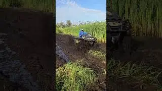 Let the nephew rip some skeg #canam #xmr #canamoffroad #xmr850 #atv #mudding