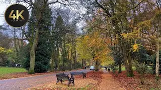 Leicester Western Park Walking Tour ASMR 4K UHD