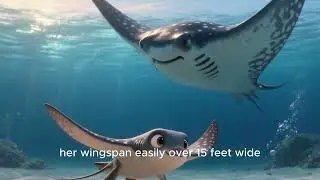 A Playful Day of A Baby Manta Ray BedTime Story For Kids 4K The Cutest [Dec 04 2025 Released]