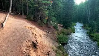 Getting Started @ Green Lakes Trailhead Hiking Exploring Fall Creek WATERFALLS | Bend Central Oregon