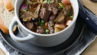 Irish beef and beer stew by Shalene McNeill with Texas Beef Council
