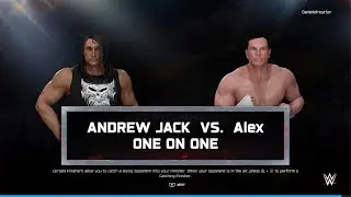 WWE 2K25 - AWA Rulebreakers tournament Quarterfinals: Andrew Jack vs Alex! (HD) 