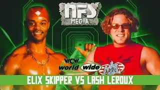 Elix Skipper VS Lash Leroux #wcw #nfsmedia #wcwwrestling #worldwide #wrestling