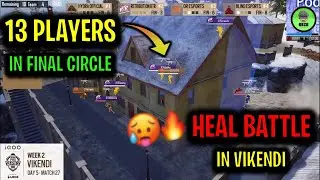 VIKENDI IS BACK 🤩 HEAL BATTLE IN IQOO BMPS 😵