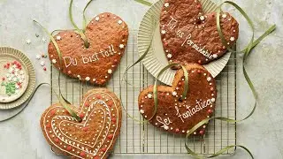 Ricetta: Cuori di panpepato da regalare | FOOBY