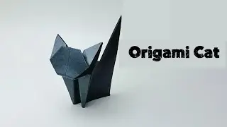 Origami Paper Cat | How to make paper cat